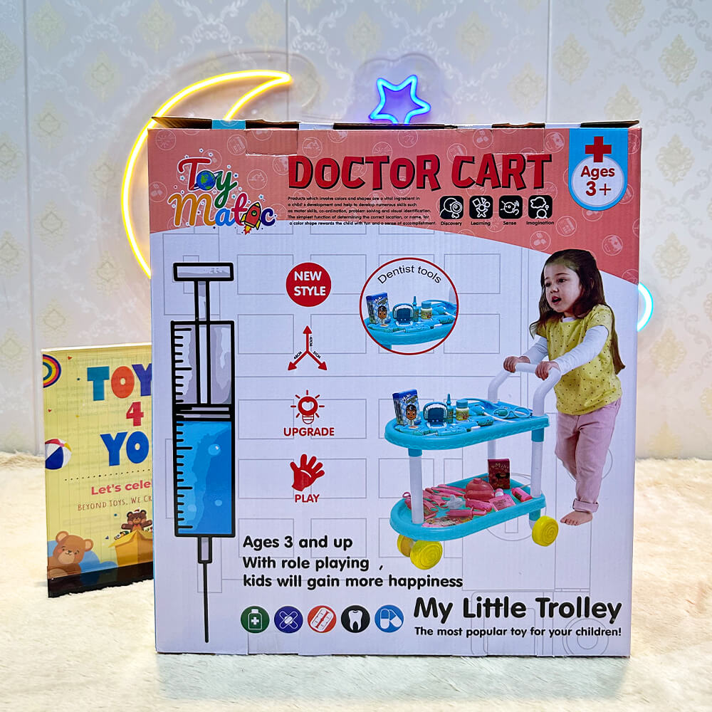 DOCTOR COMPLETE SET CART TROLLEY