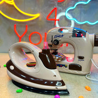 Thumbnail for 2 IN 1 MINI REALISTIC IRON & SEWING MACHINE