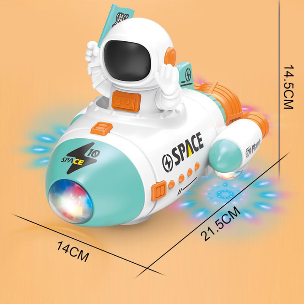 SPACE ROCKET CAR FOR KIDS