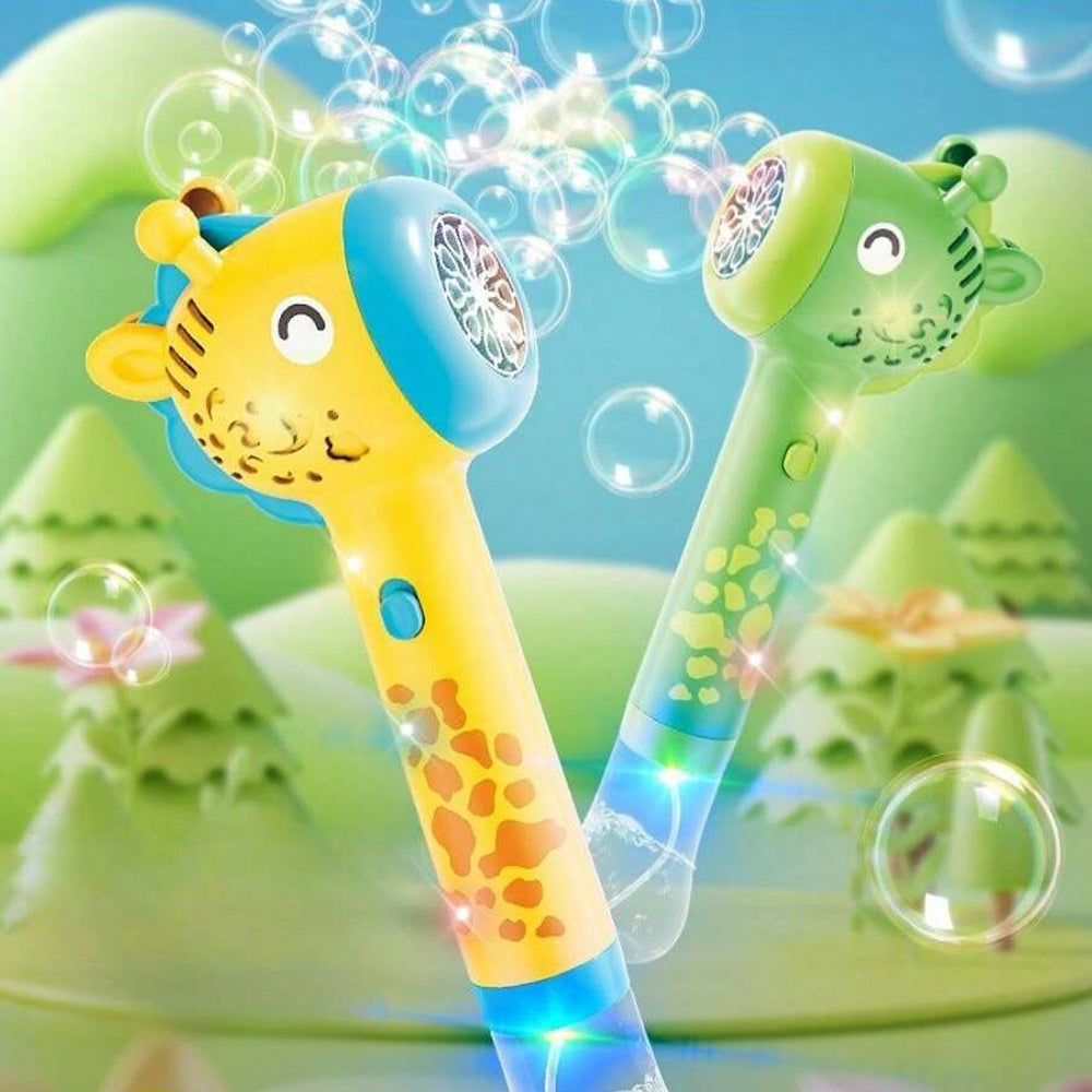 GIRAFFE BUBBLE GUN FOR KIDS