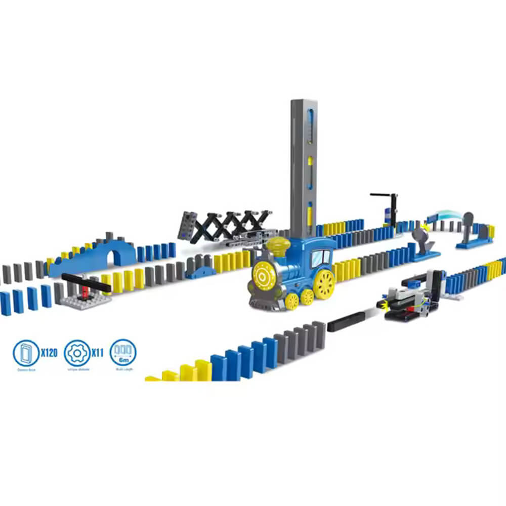 DOMINO BRICKS TRAIN PLAY SET