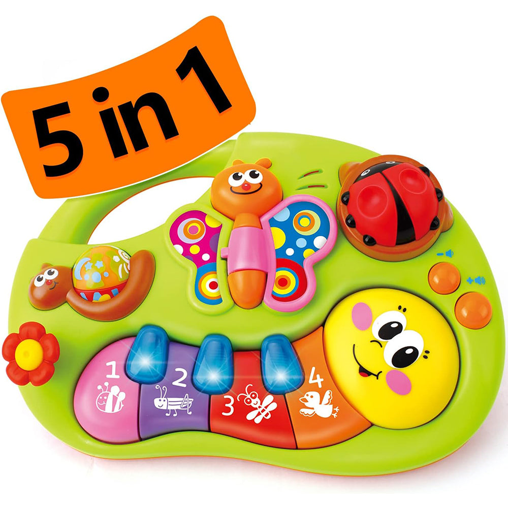 5 IN 1 INTERACTIVE EARLY EDUCATION PIANO TOY