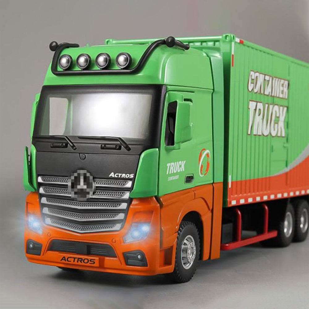 1:24 DIECAST 1851 EDITION HEAVY CONTAINER TRANSPORT TRUCK