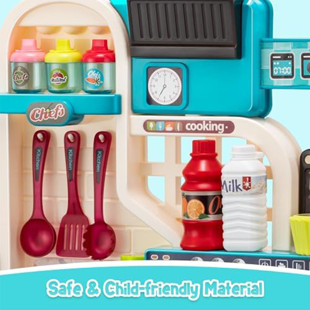 KIDS KITCHEN PLAYSET - 53 PCS