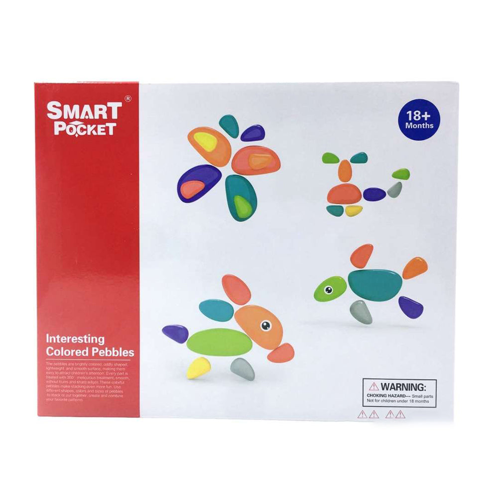 INTERESTING COLORED PEBBLES 11 - SMART POCKET