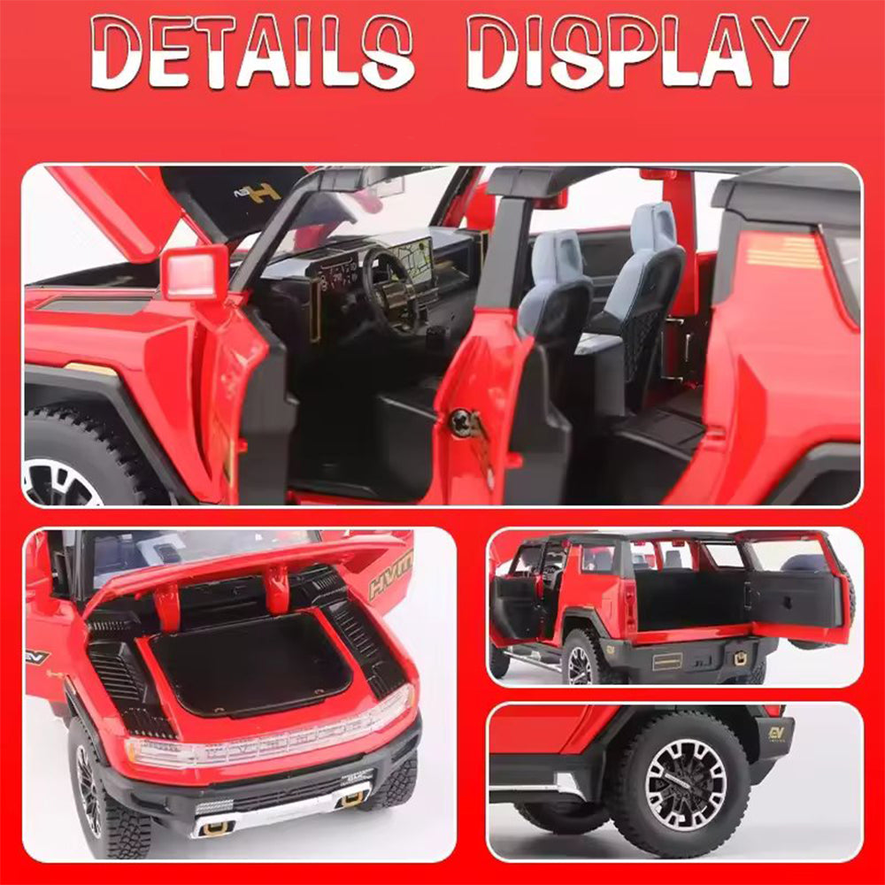 1:24 HUMMER EV OFF-ROAD ALLOY DIECAST MODEL