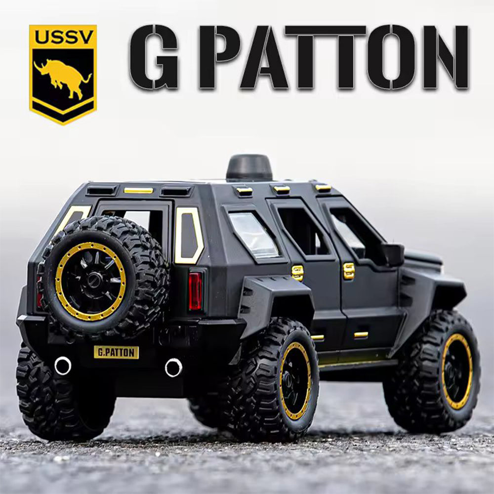 1:24G PATTON GX ARMORED ALLOY DIECAST MODEL