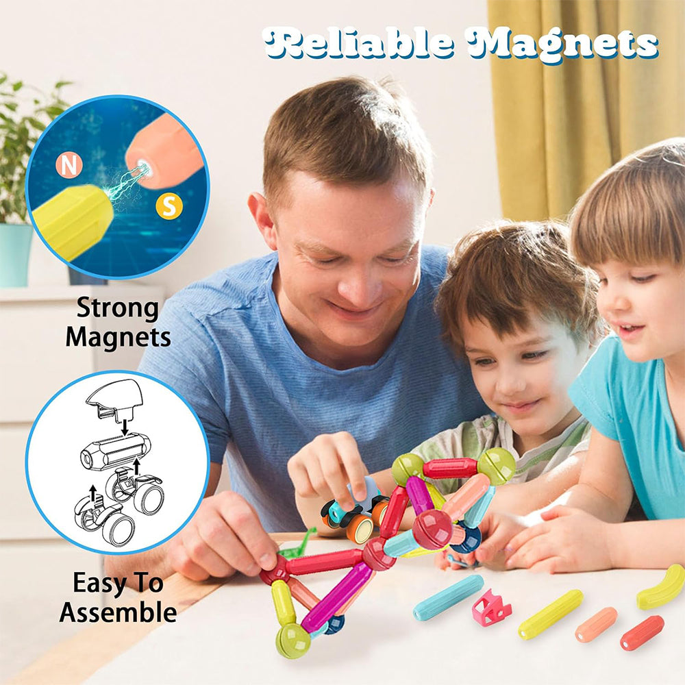 DIY MAGNETIC BUILDING BLOCK - 25 PCS