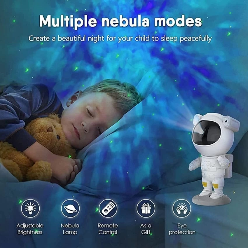 OBSSESING ASTRONAUT GALAXY STAR PROJECTOR NOVA LAMP