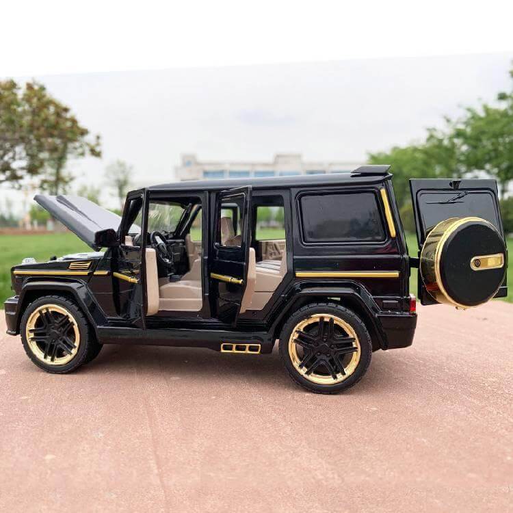 1:24 MERCEDES BENZ AMG G65 OFF-ROAD SUV ALLOY DIECAST MODEL