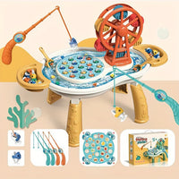 Thumbnail for MAGNETIC FISHING FERRIS WHEEL TOY FOR KIDS