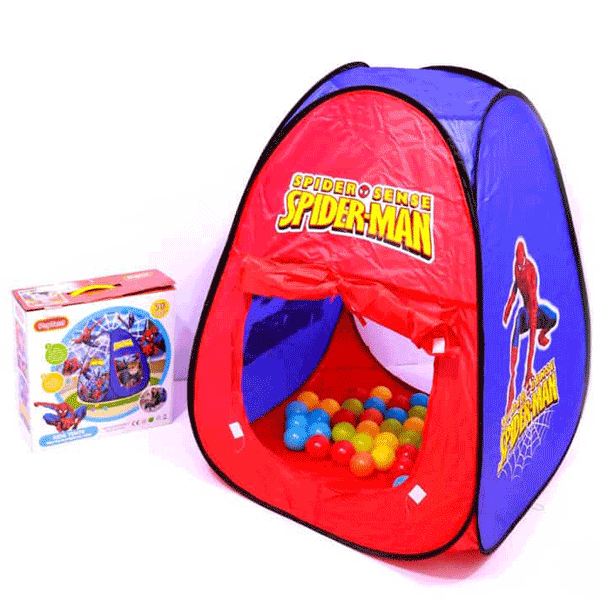 KIDS PLAY TENT HOUSE WITH 50 BALLS Toys4you.pk