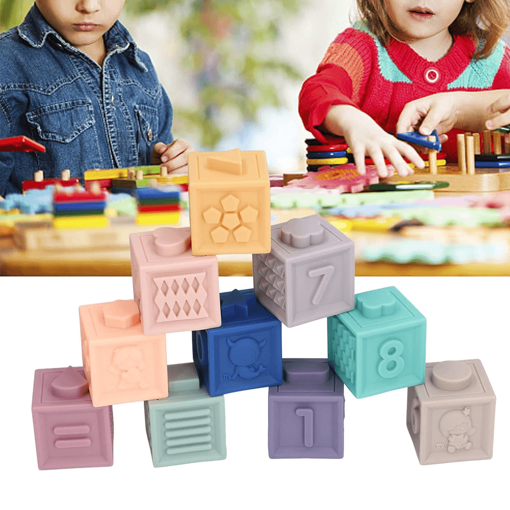 3D SOFT BUILDING BLOCKS FOR KIDS Toys4you.pk