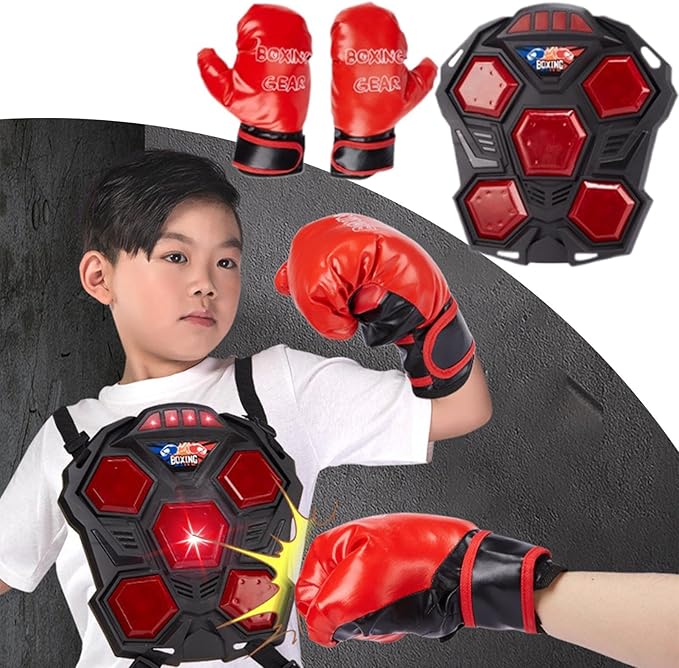 KIDS PUNCHING BOXING GEAR PLAY SET