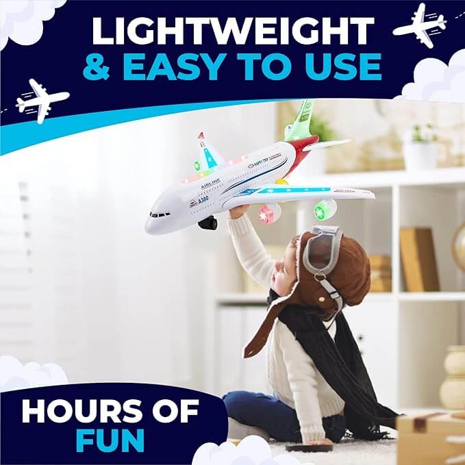 AIRLINES FLASH ELECTRIC A380 FOR KIDS