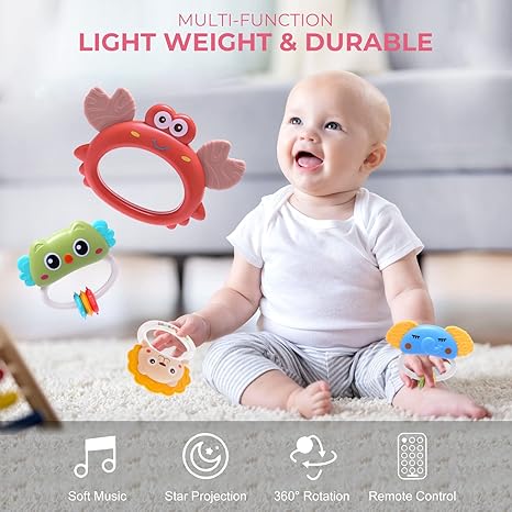 HANGING MUSICAL BABY RATLLE