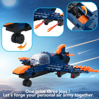 Thumbnail for 3 IN 1 COGO MAN CREATOR JET PLANE TO HELICOPTER
