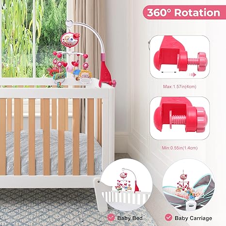 HANGING MUSICAL BABY RATLLE