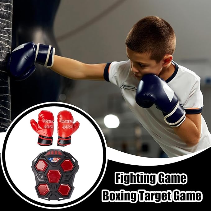 KIDS PUNCHING BOXING GEAR PLAY SET