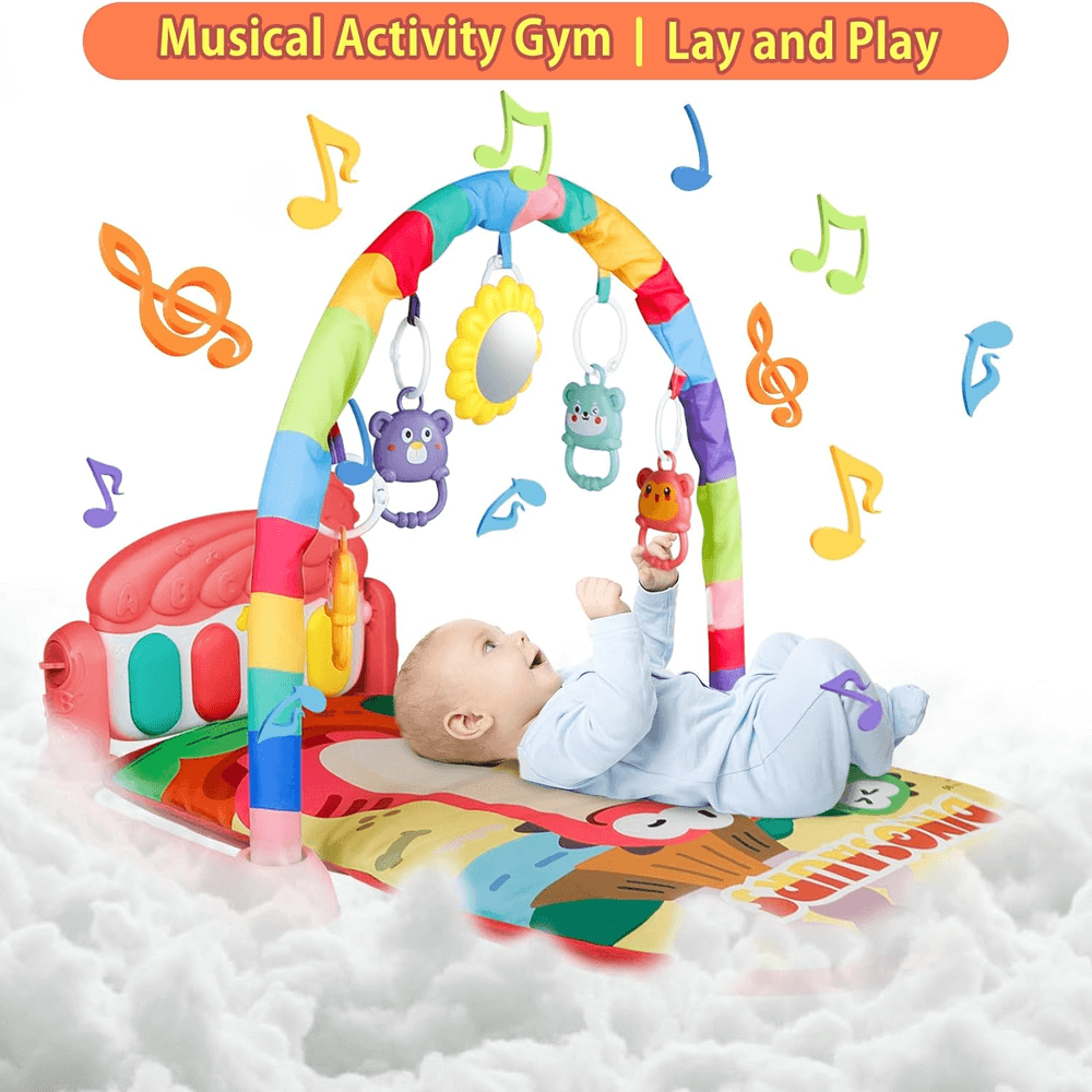 5 IN 1 BABY ACTIVITY PLAY MAT WITH PIANO