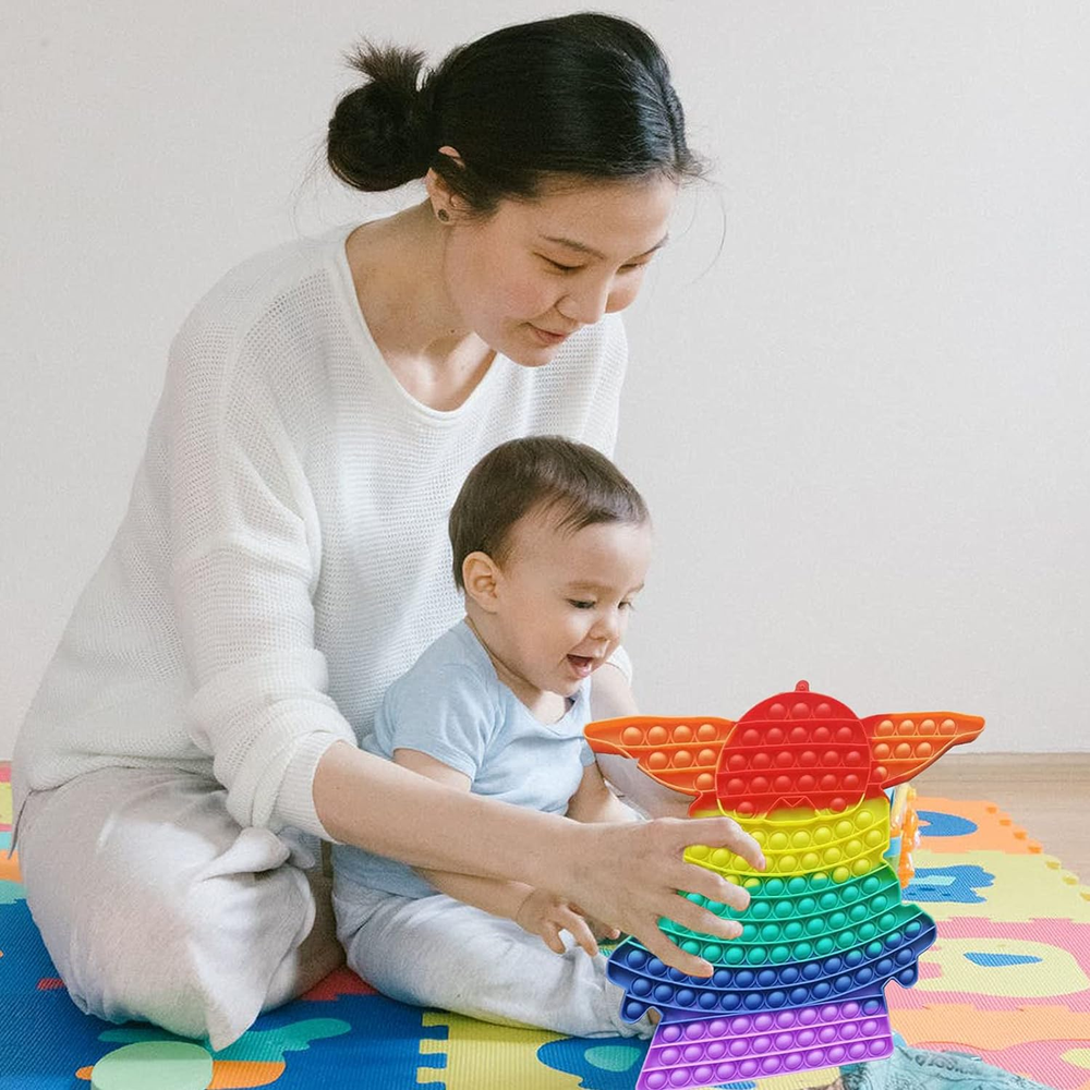 GIANT PUSH POP CHILD BUBBLE POPPING FIDGET TOY