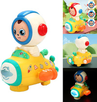 Thumbnail for CARTOON WHEEL CAR DRIVING TOY WITH LIGHT & SOUND