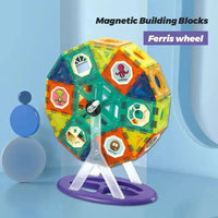 Thumbnail for MAGNETIC FERRIS WHEEL BLOCKS  POLYCHROME BRICKS SET