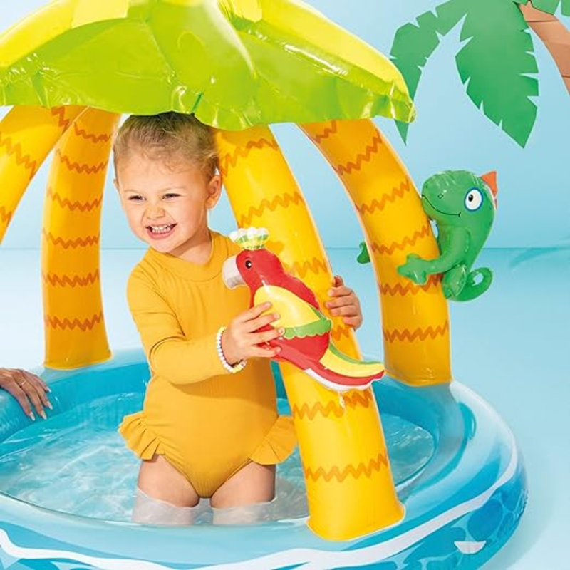 INTEX CHILDREN'S POOL TROPICAL ISLAND - 58417