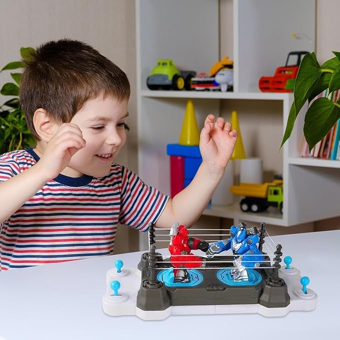 BOXING FIGHTING ROBOT BOARD GAME TOY