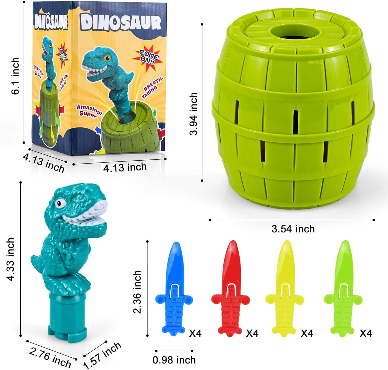 POP UP TRICKY DINOSAUR GAME FOR KIDS