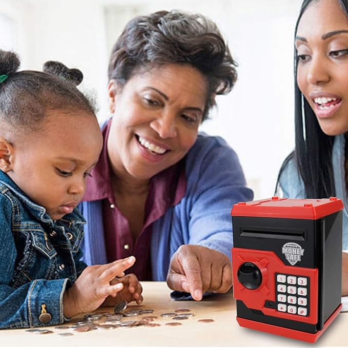ELECTRONIC PIGGY BANK FOR SAVING MONEY