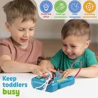 Thumbnail for MONTESSORI HANDLE AND BUSY BOARD TOY