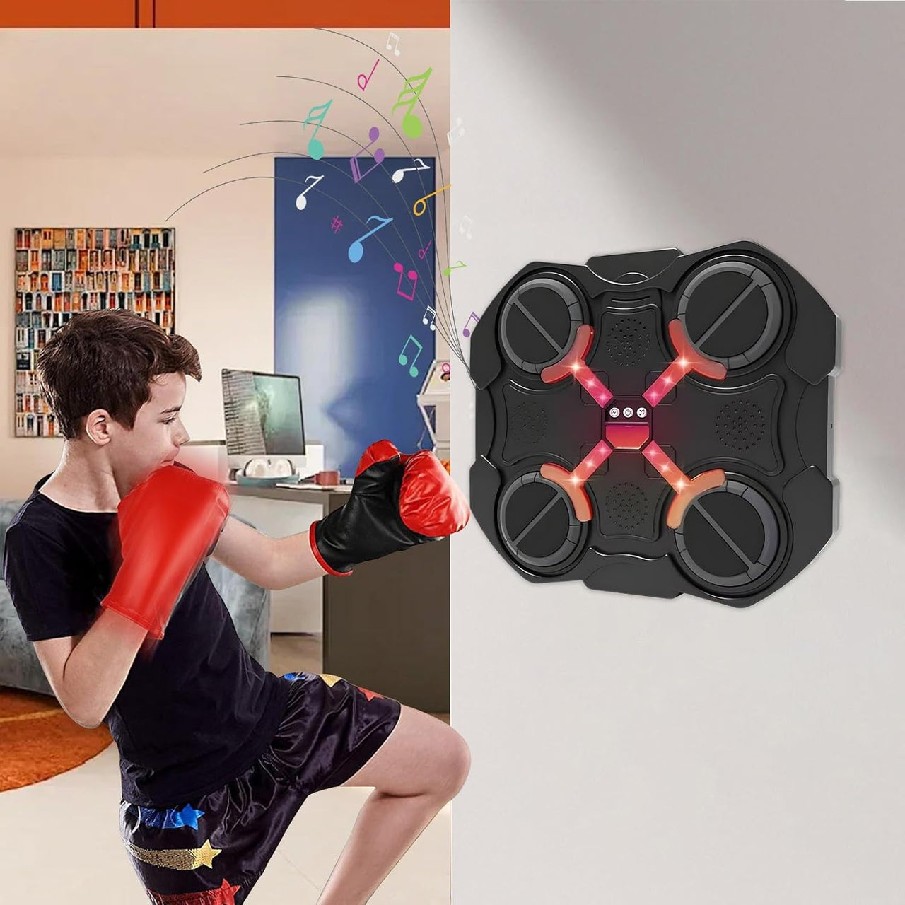 KIDS PUNCHING BOXING TARGET PLAY SET
