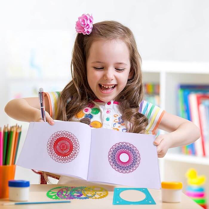 ART SPIRAL DRAW SET FOR KIDS