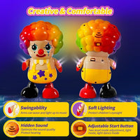 Thumbnail for MUSICAL CLOWN DANCING ROBOT WALK TOY