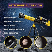 Thumbnail for F300- 70M  ASTRONOMICAL  MONOCULAR TELESCOPE  WITH TRIPOD