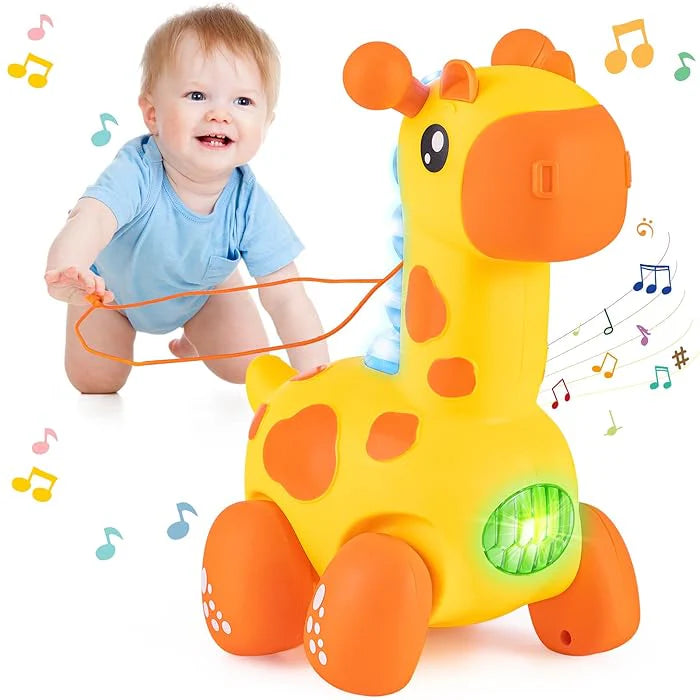 GIRAFFE CRAWLING TOYS LIGHT WITH MUSIC Toys4you.pk