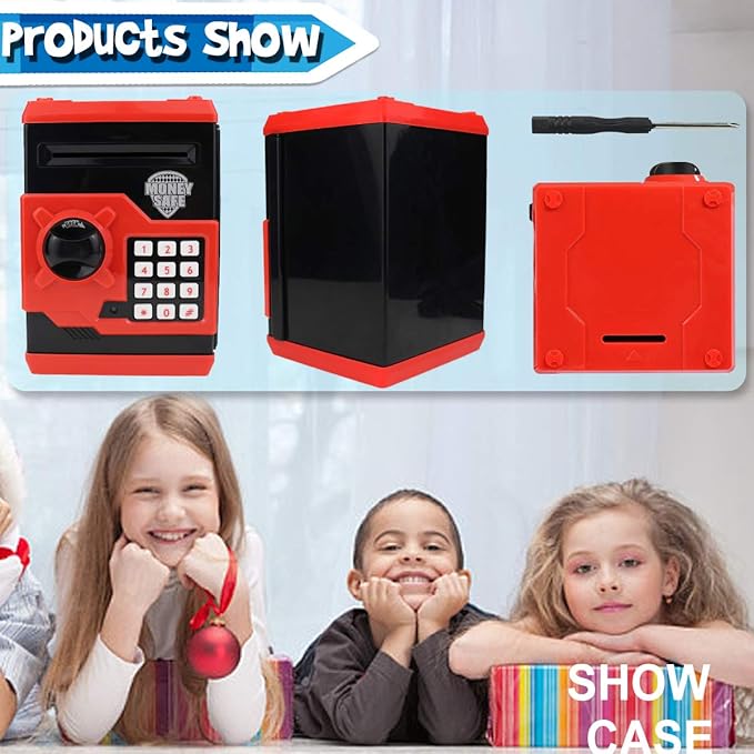ELECTRONIC PIGGY BANK FOR SAVING MONEY