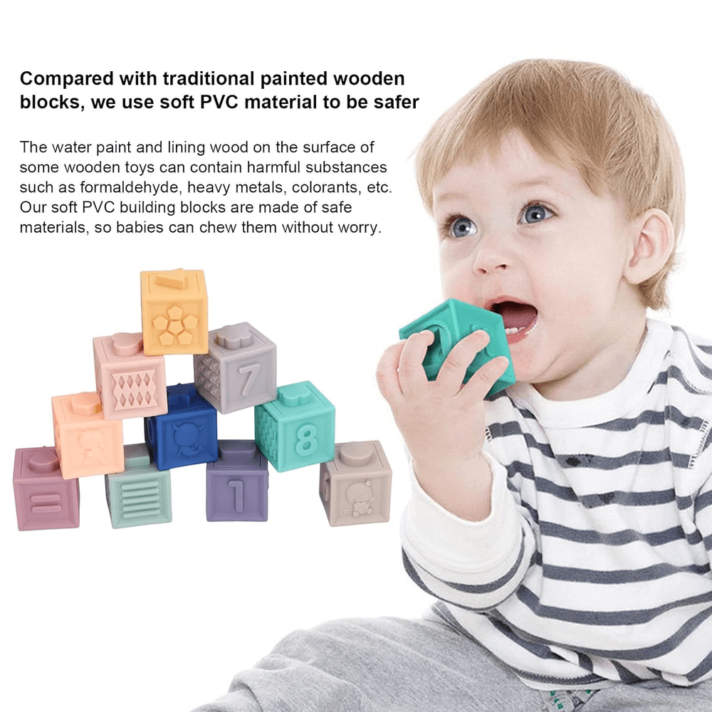 3D SOFT BUILDING BLOCKS FOR KIDS