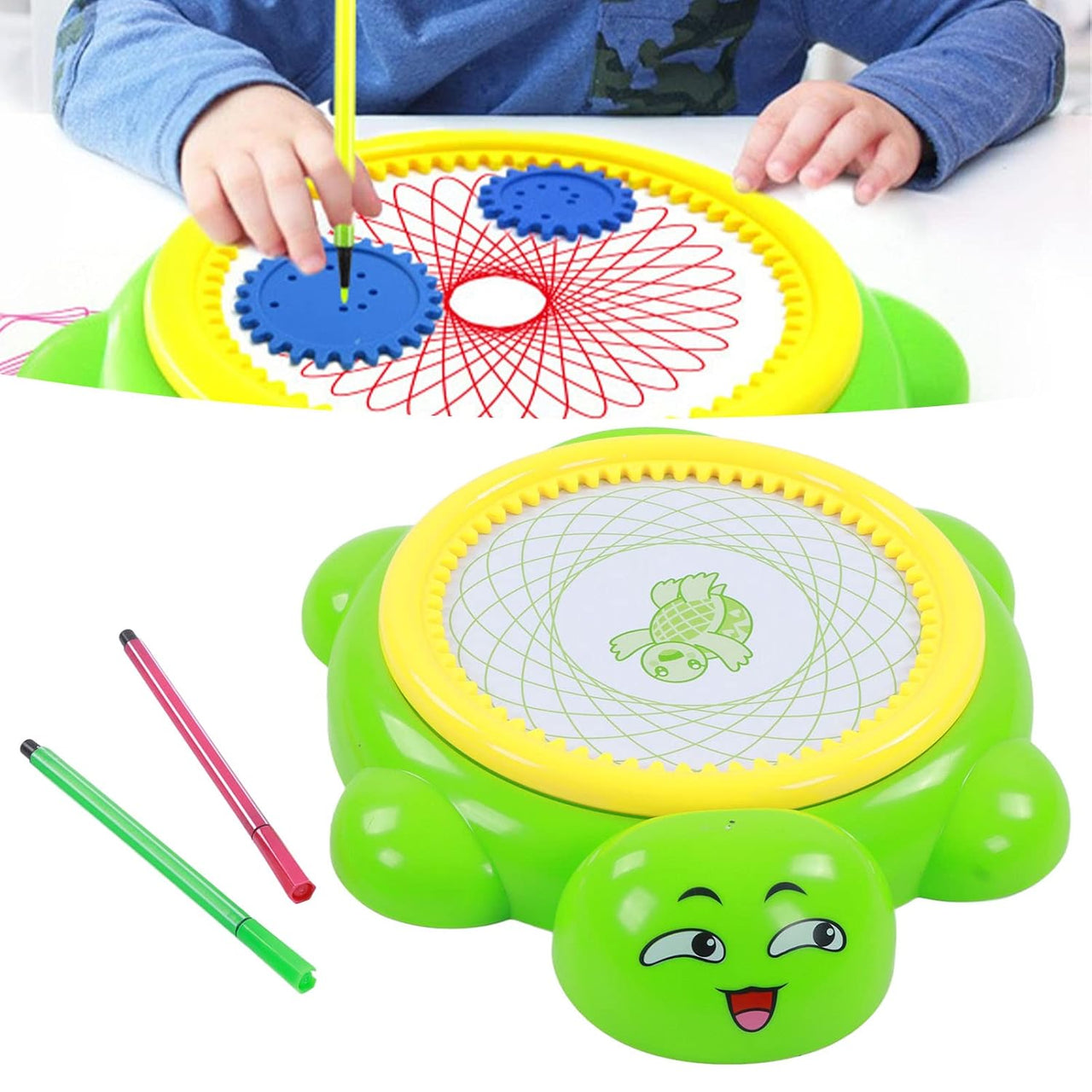 TORTOISE SPIROGRAPH DRAWING TOY