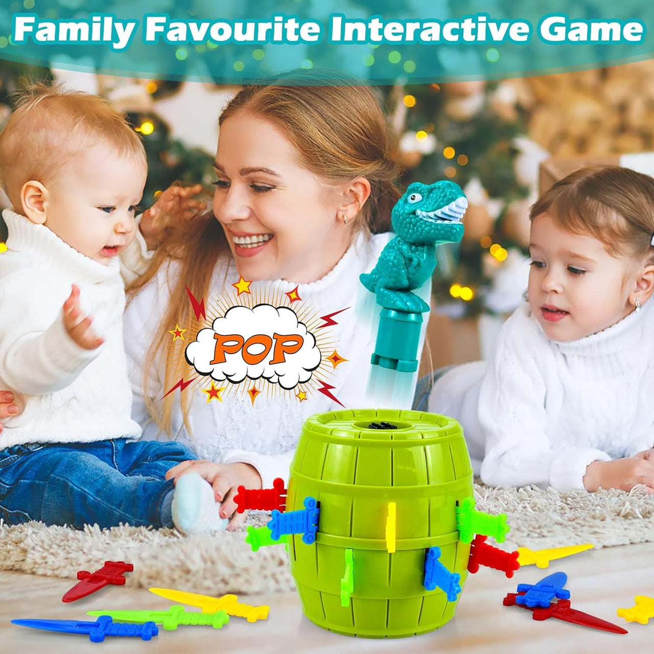 POP UP TRICKY DINOSAUR GAME FOR KIDS