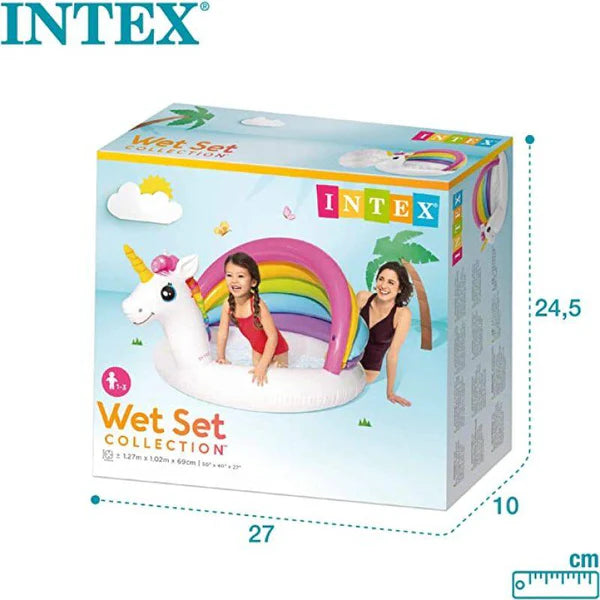 INTEX UNICORN SPRAY POOL - 58435