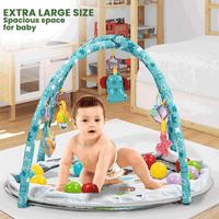 Thumbnail for 3 IN 1 BABY PLAY GYM & PLAY AREA WITH MUSICAL RATTLE & BALLS