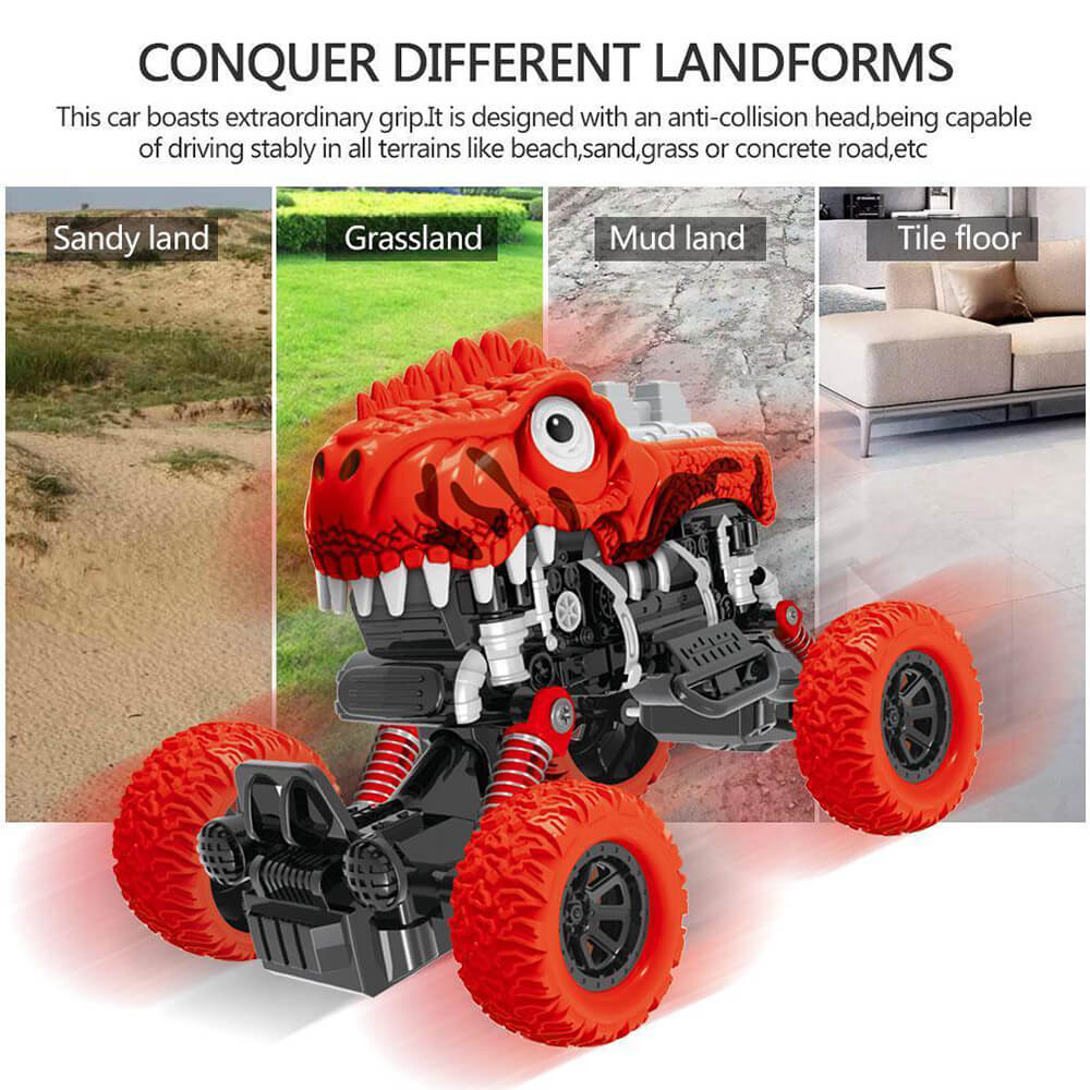 DINOSAUR  TRUCK 4x4 SHOCKS FOR KIDS