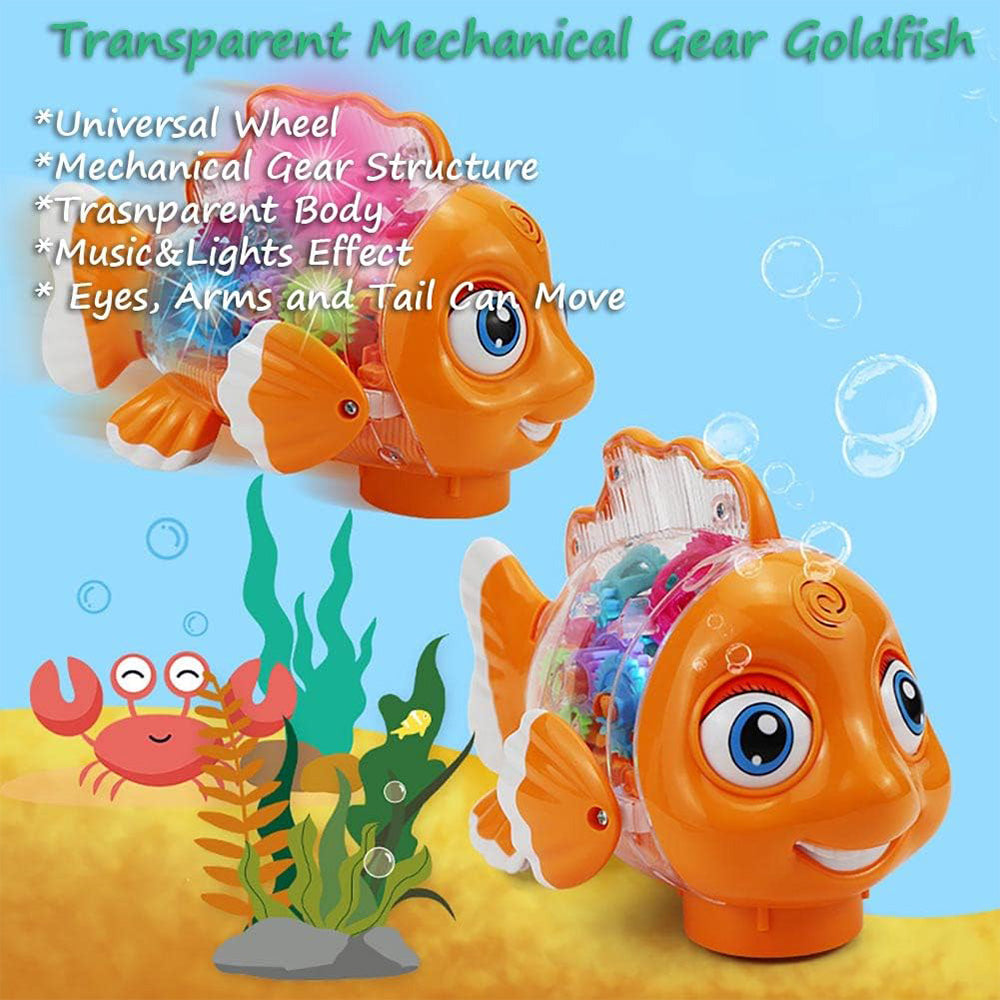 TRANSPARENT STAR FISH WITH MUSIC