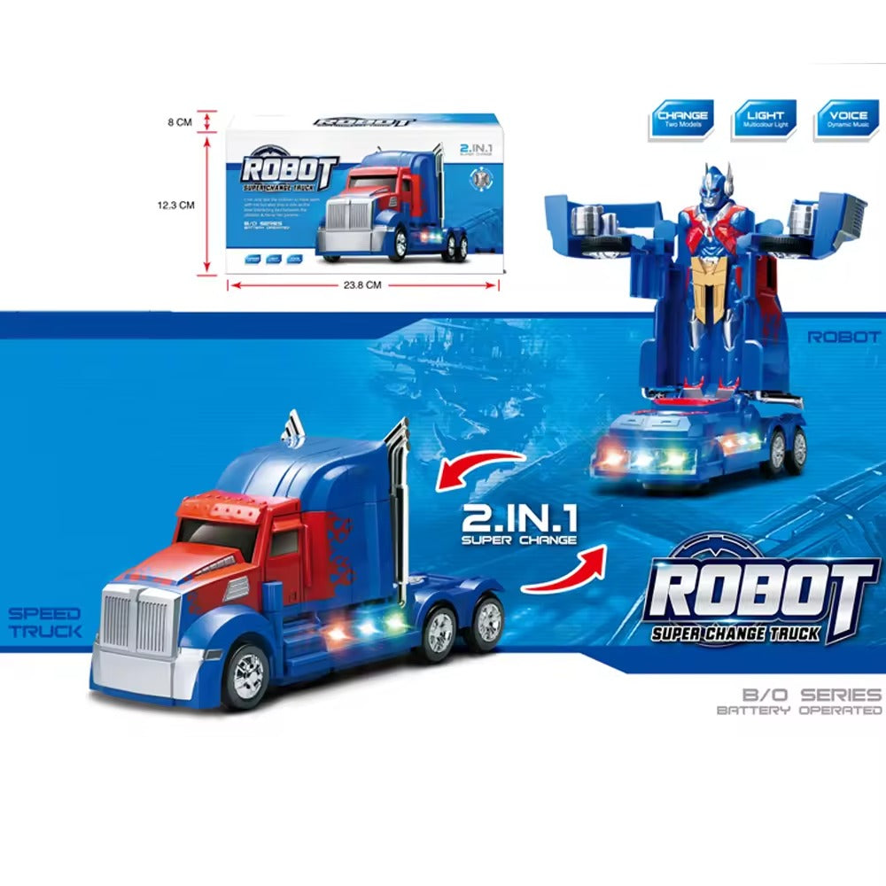 2 IN 1 TRANSFORM DEFORMATION ROBOT TRUCK
