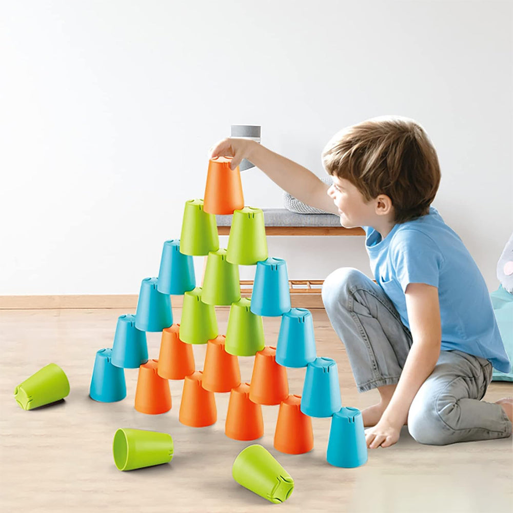 KIDS GLASS BALL STACKING GAME