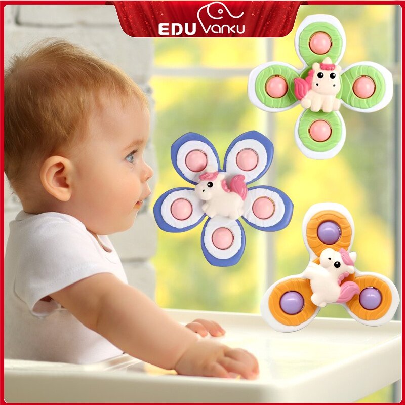 SUCTION CUP FIDGET SPINNER TOYS