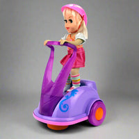 Thumbnail for 360 ROTATING SPORT GIRL SCOOTER TOY