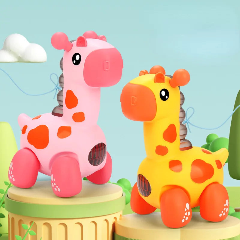 GIRAFFE CRAWLING TOYS LIGHT WITH MUSIC